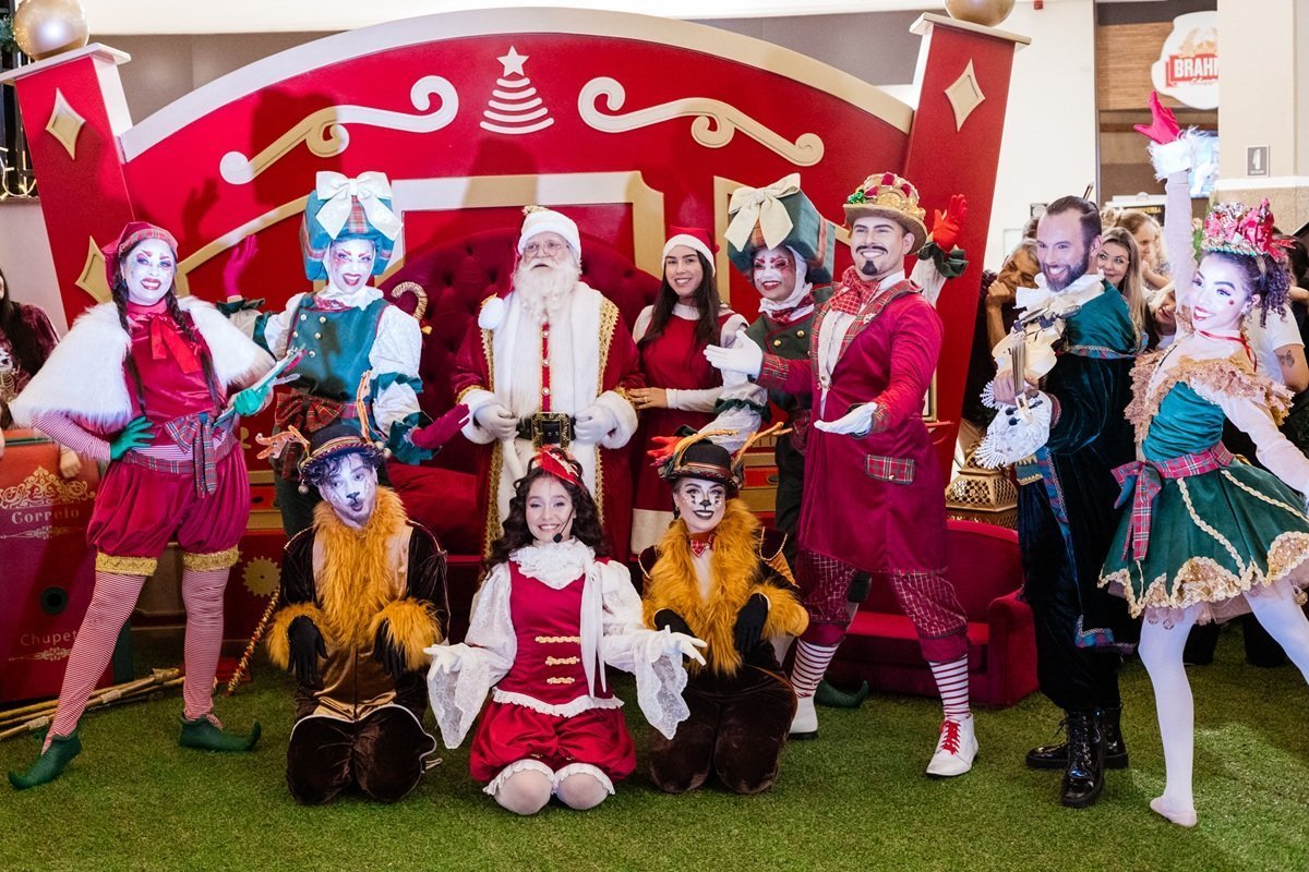 Villa Romana Shopping inaugura decoração de Natal e recebe o Papai Noel nesta sexta-feira (7)